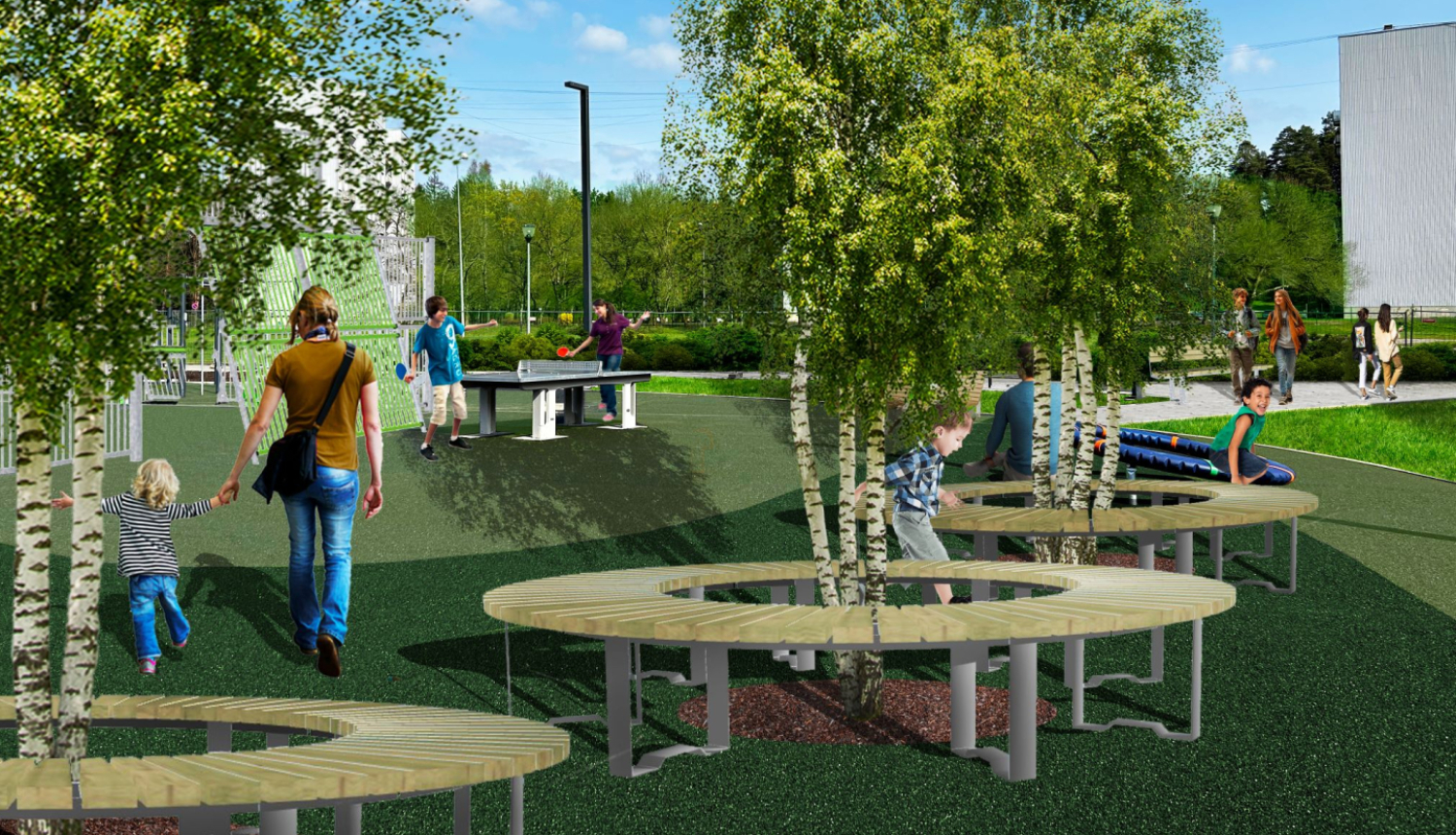 Jaunogres aktīvās atpūtas kvartāls_vizualizācija