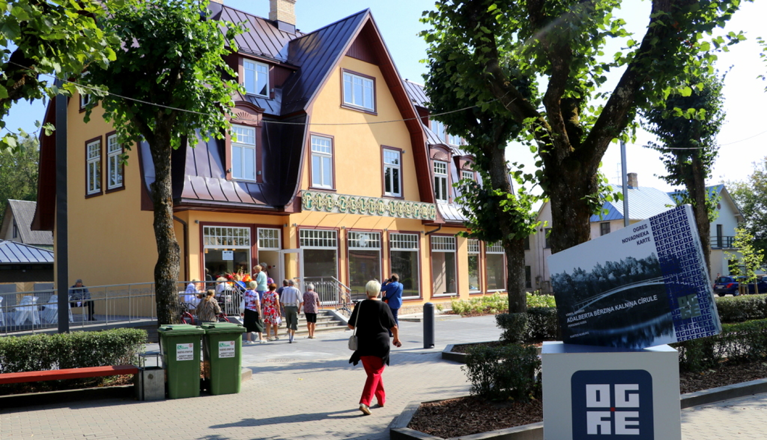 Ogres pilsētas svētkos informācijas punkts būs "Pie Zelta liepas""