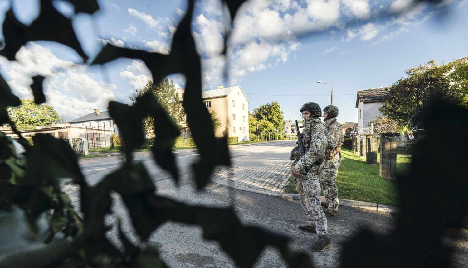 Zemessargi apmācībās