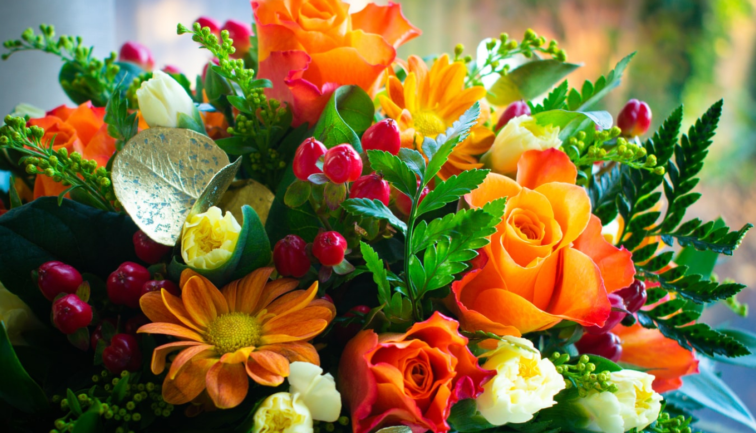 Ziedi zinību dienā