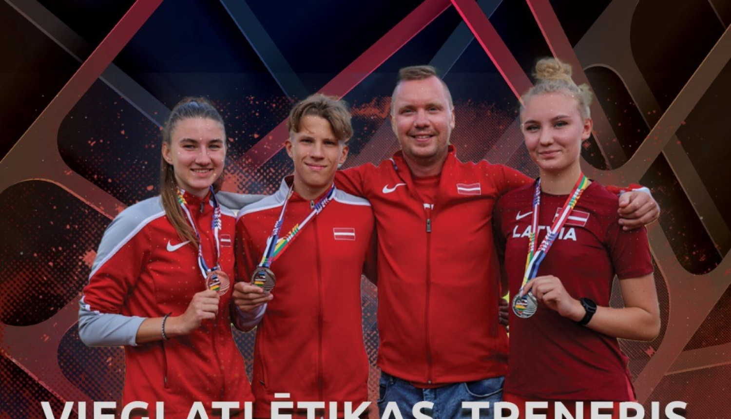 ieglatlētikas treneris Zigurds Kincis uzņemt 2007.-2010.g. dzimušus vieglatlētus