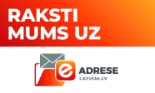 Raksti Ogres novada pašvaldībai uz e-adresi