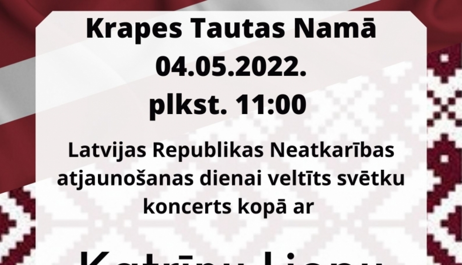 Koncerts Krapē