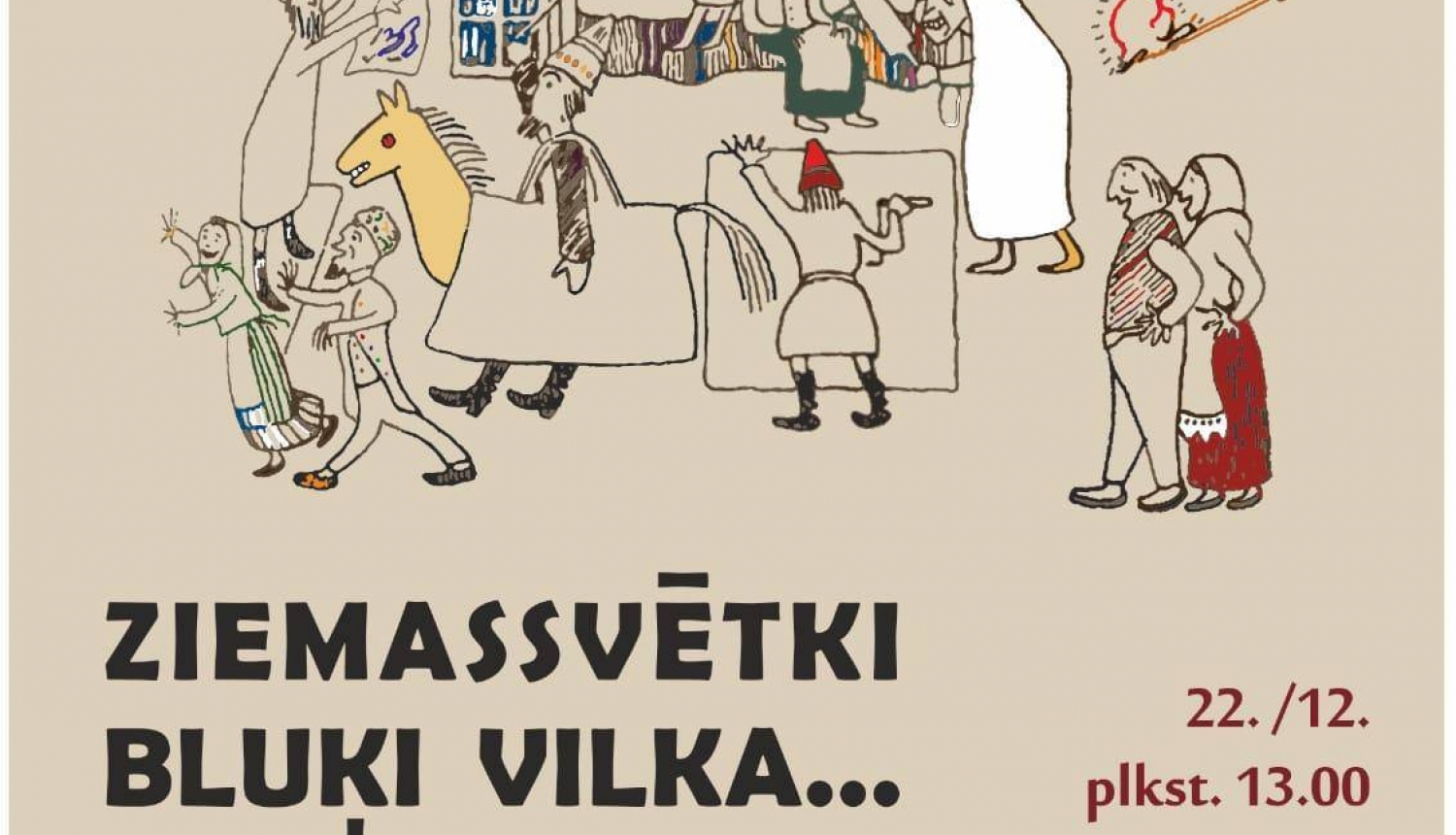 Ziemas saulgriežu sarīkojums “Ziemassvētki bluķi vilka...”