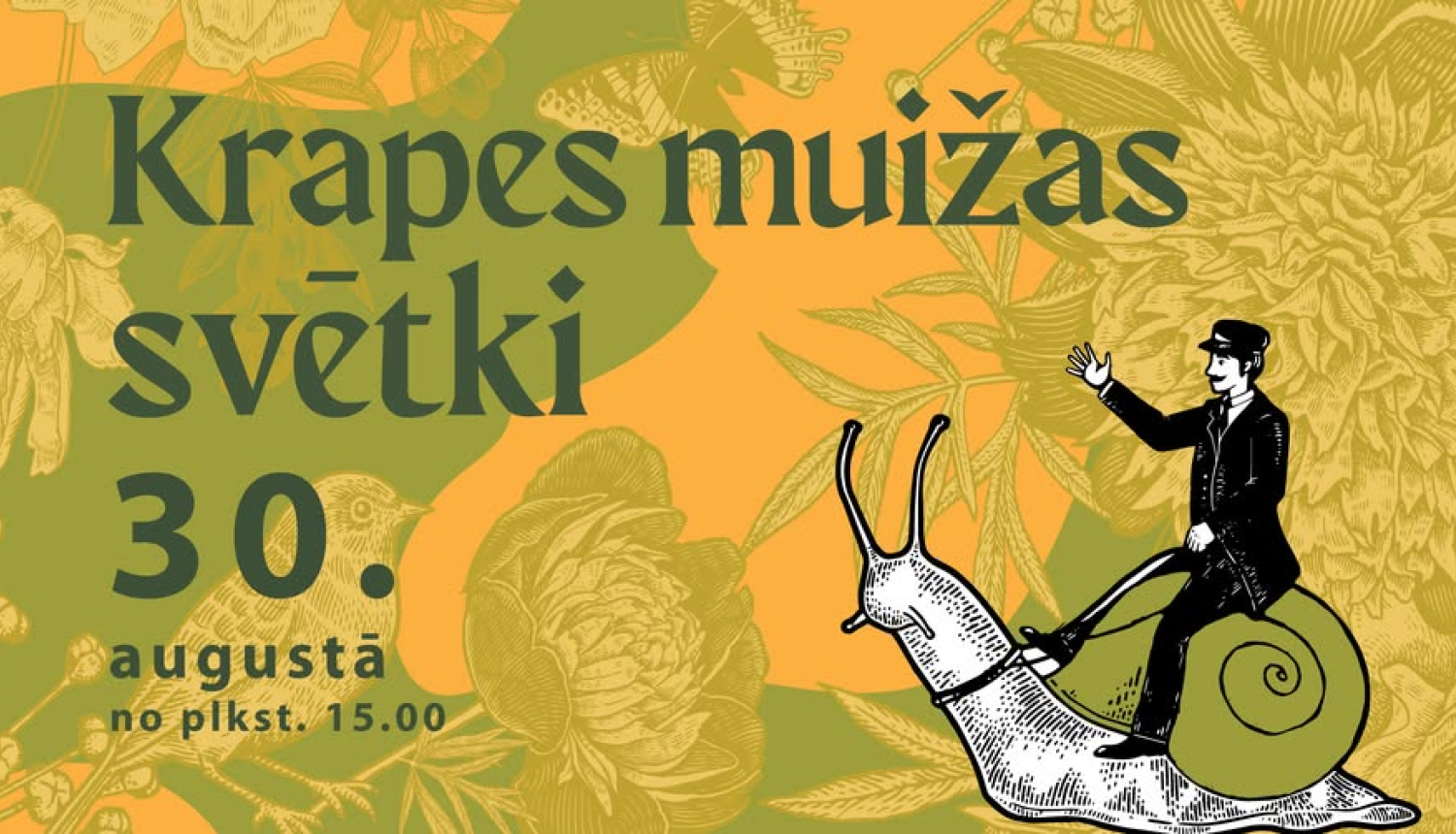 Krapes muižas svētki 30. augustā