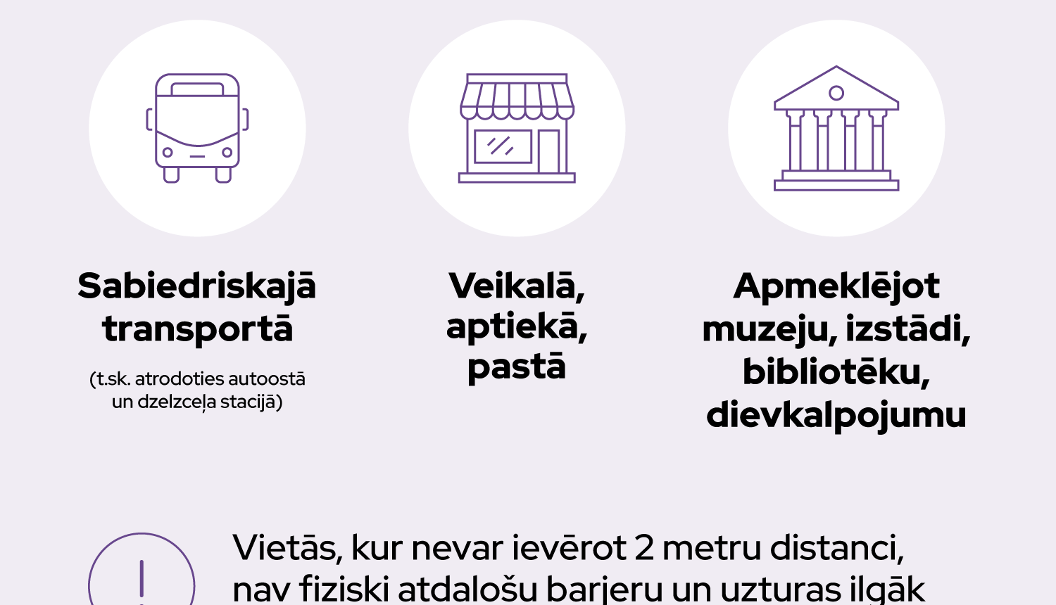 Veselības ministrija: uz laiku jāierobežo cilvēku kustība ārpus katra sociālā burbuļa