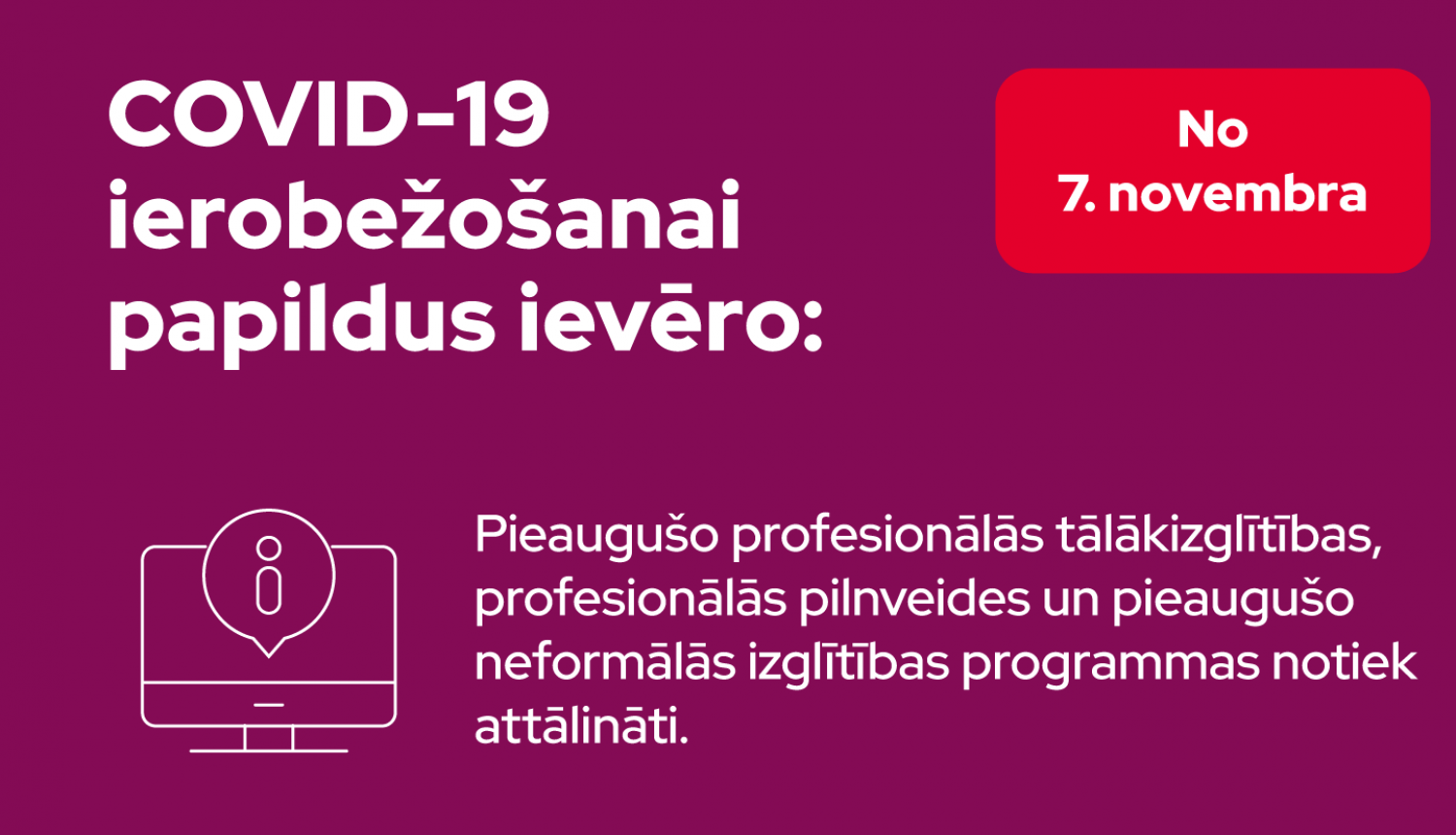 Papildināti un precizēti Covid-19 piesardzības pasākumi