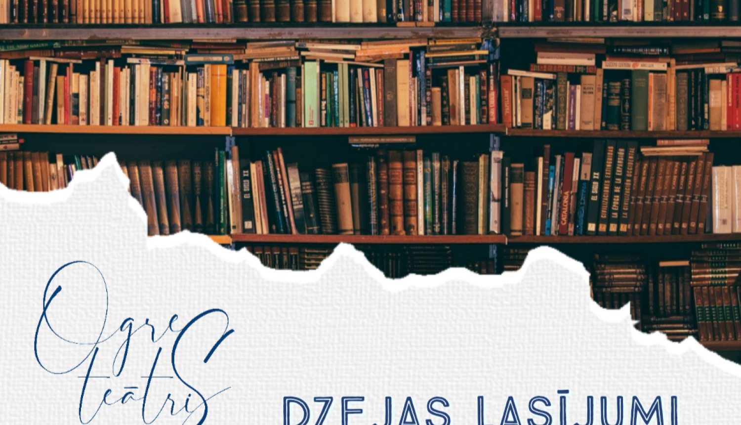Ogres teātris aizsāk dzejas lasījumu ciklu virtuālajā vidē