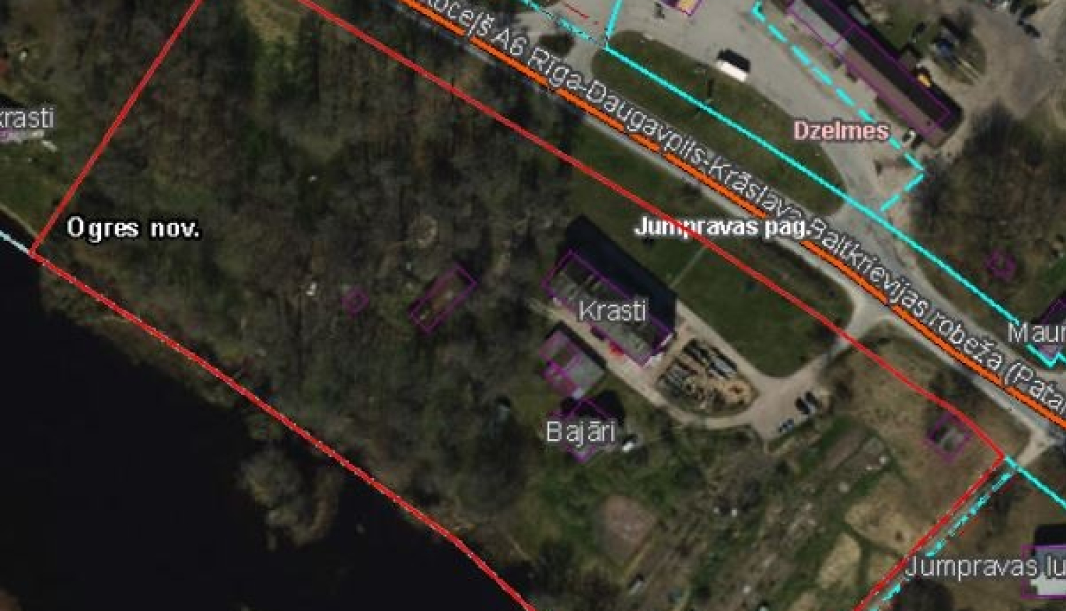 FNGZ apstiprināšana Krasti, Dzelmes