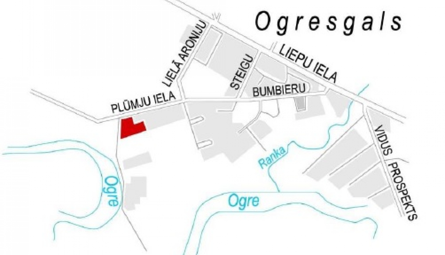 Paziņojums par publisko apspriešanu Plūmju ielā 9, Ogresgalā