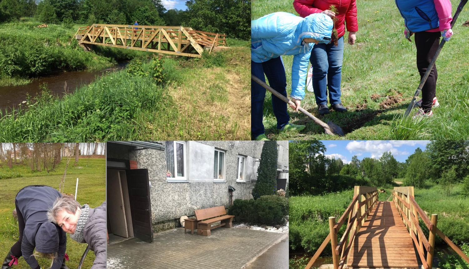 Mazozolos atjaunots tilts, ceļu segums, ūdens atdzelžošanas iekārtas