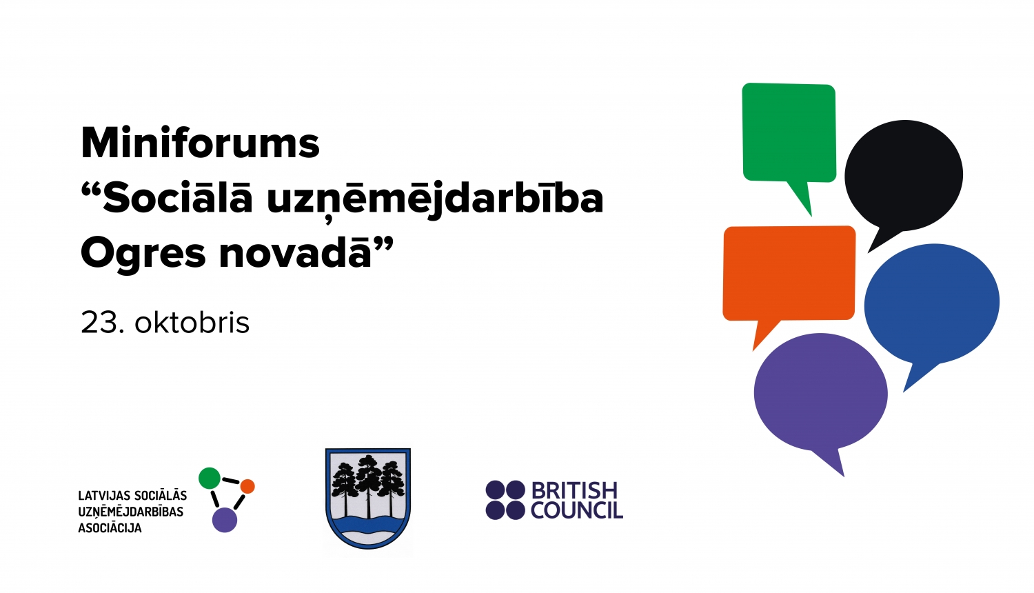 Aicina uz miniforumu “Sociālā uzņēmējdarbība Ogres novadā”
