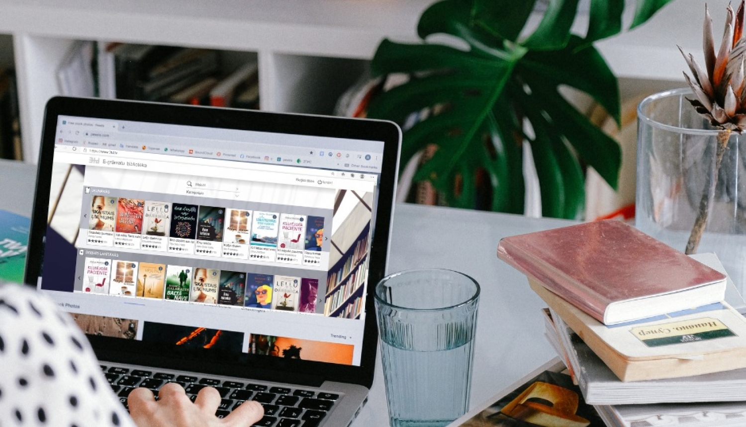 Attālināti pieejami vairāki bibliotēku resursi un pakalpojumi