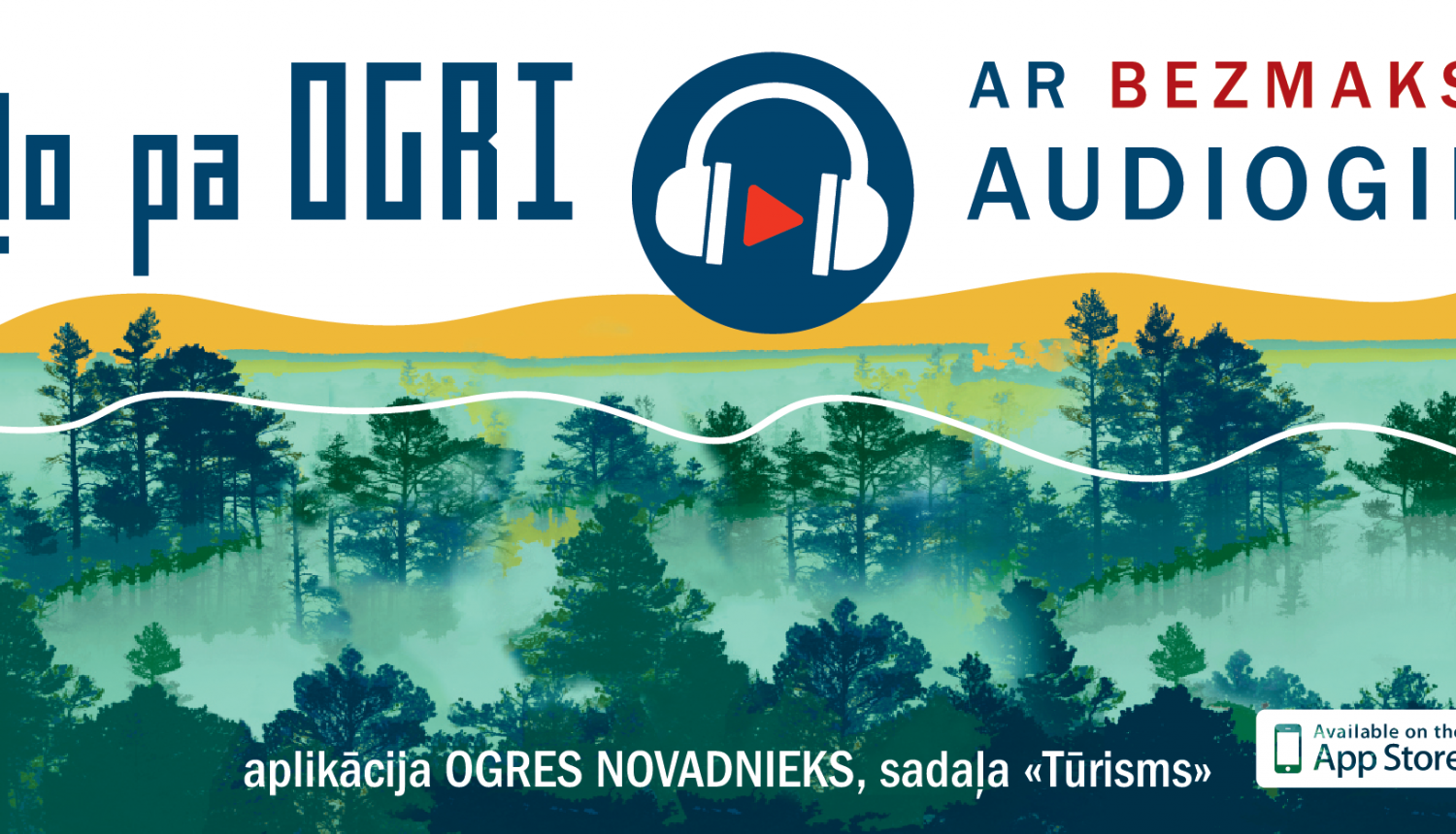 Iepazīsti Ogres novadu ar audiogida palīdzību!