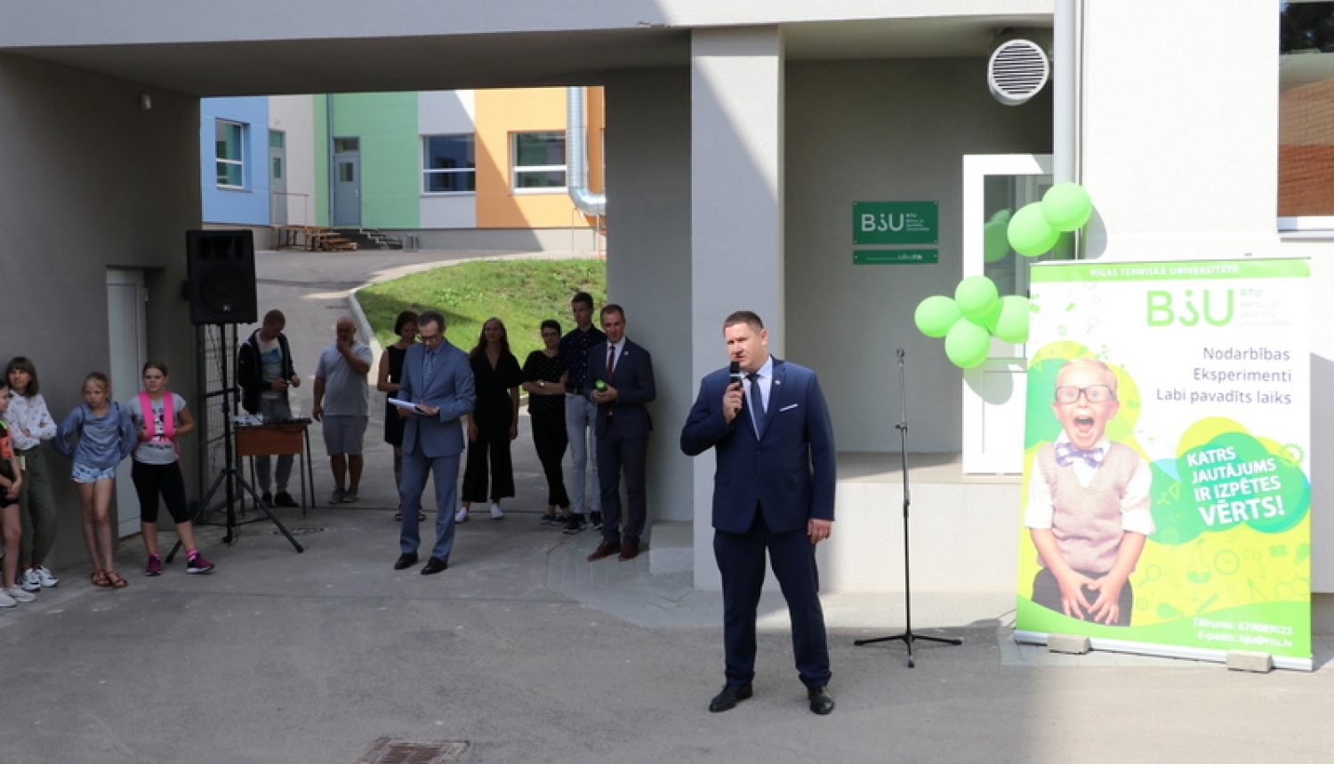 Ogres 1.vidusskolā atklāta RTU Bērnu un jauniešu universitāte
