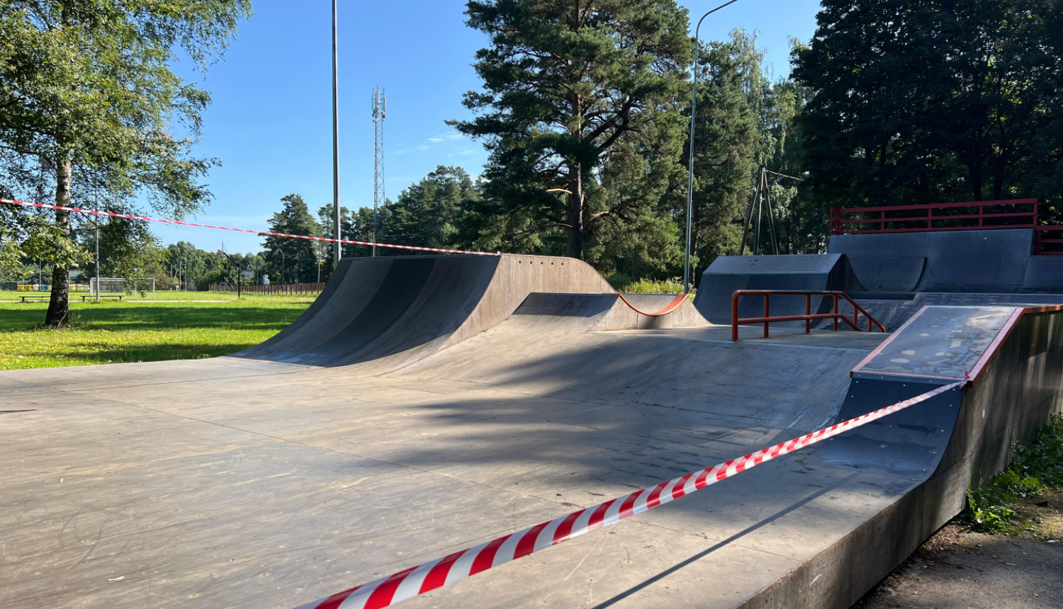 Ikšķiles skeitparks šobrīd ir īslaicīgi slēgts