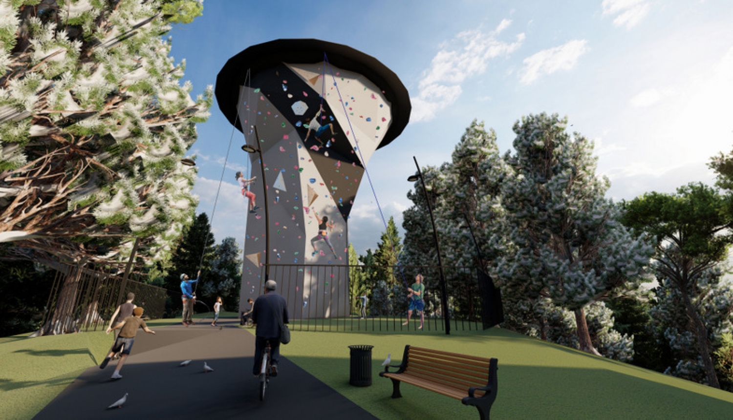 Iedzīvotāji atbalsta ūdenstorņa pārveides ieceres