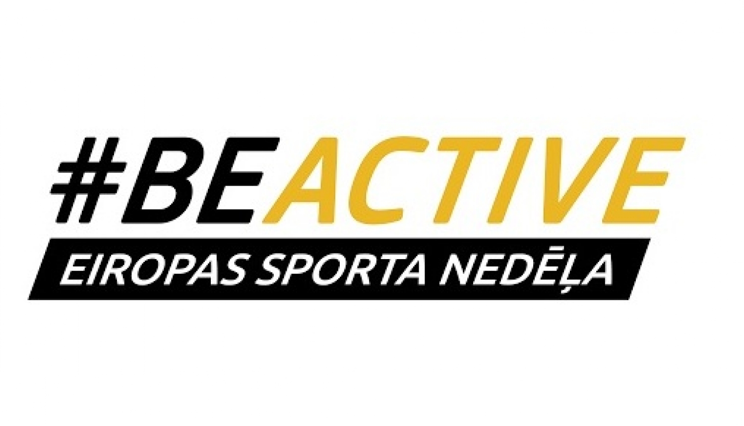 Eiropas sporta nedēļa 2020 #BeActive