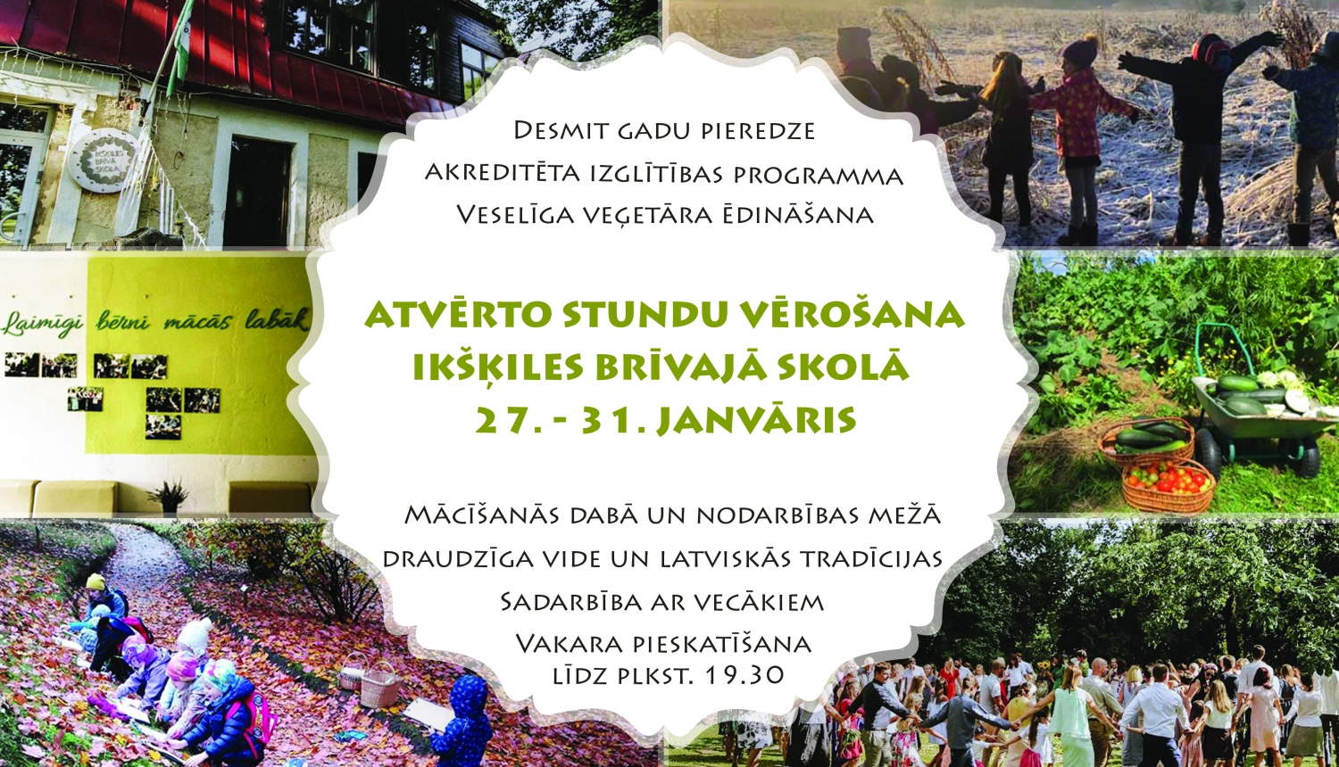 Atvērto stundu vērošana Ikšķiles Brīvajā skolā