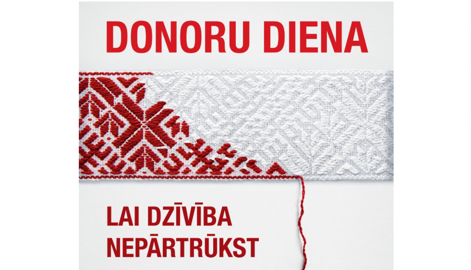 Donoru dienas plakāts