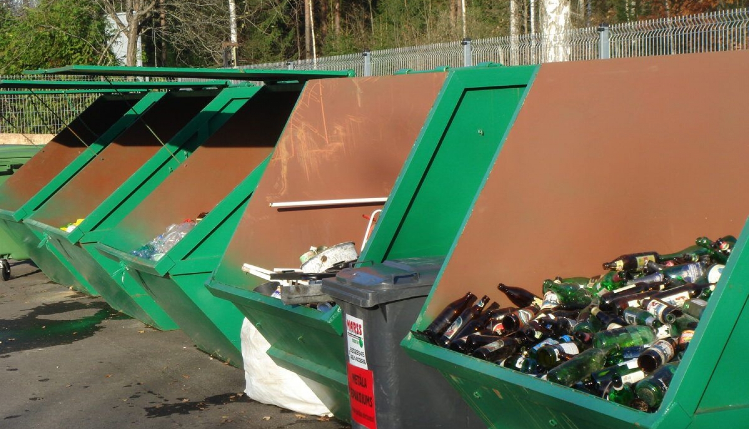 Par turpmāko atkritumu pieņemšanas kārtību Madlienas šķiroto atkritumu savākšanas laukumā