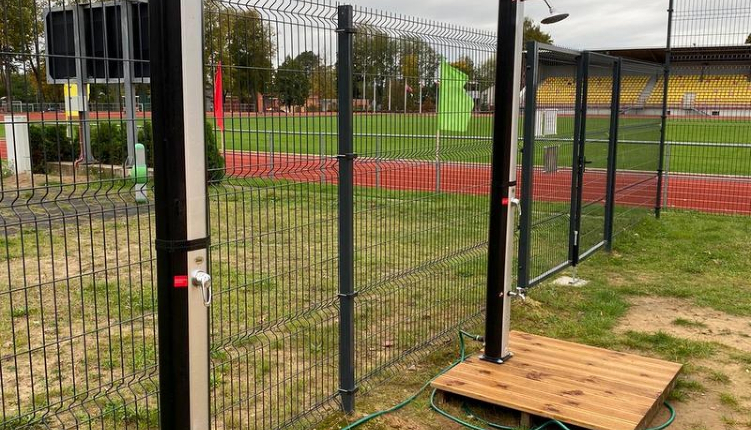 Ogres novada sporta centrā labiekārto pludmales volejbola laukumus