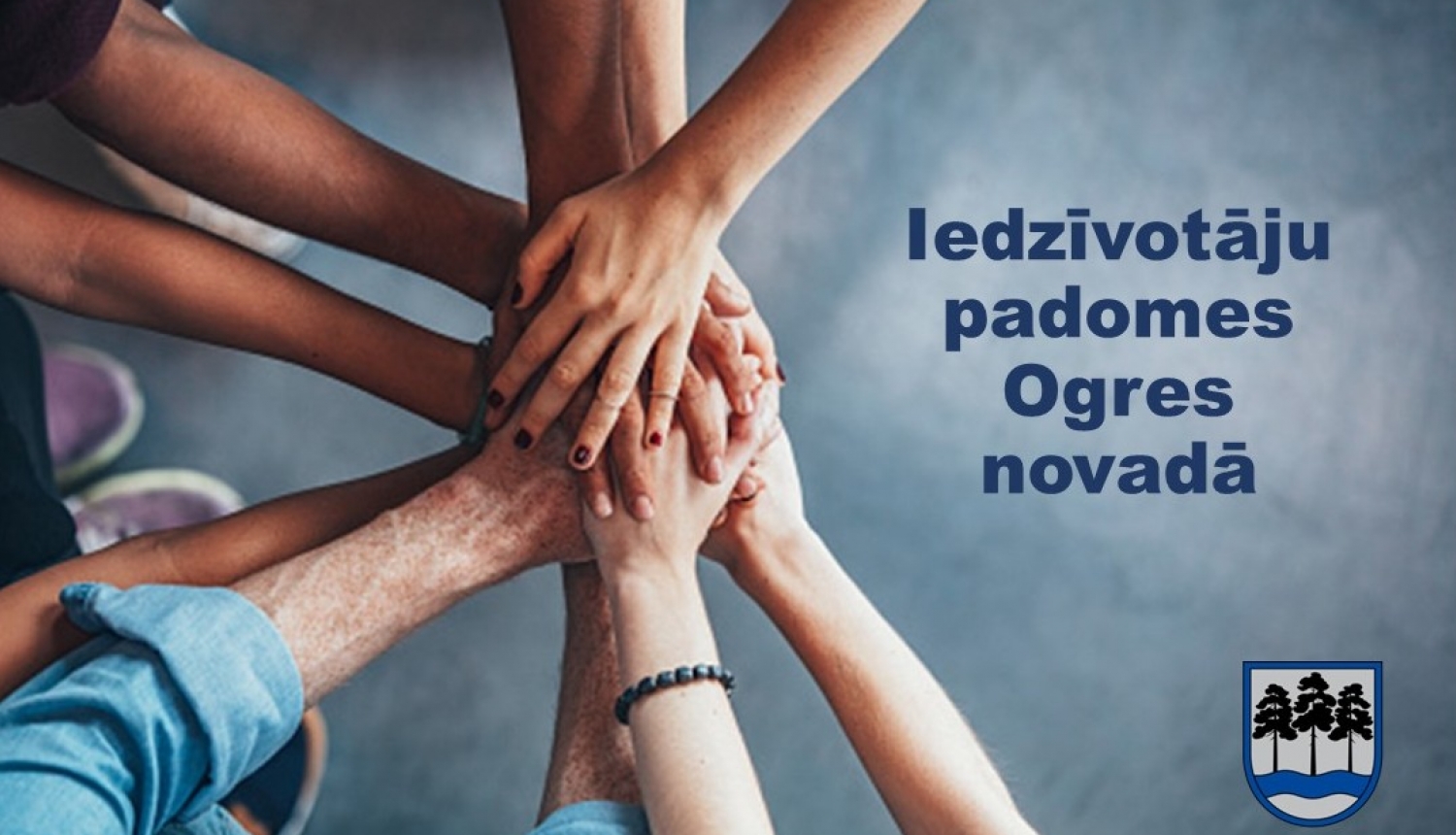 Iedzīvotāju padome, saliktas kopā rokas