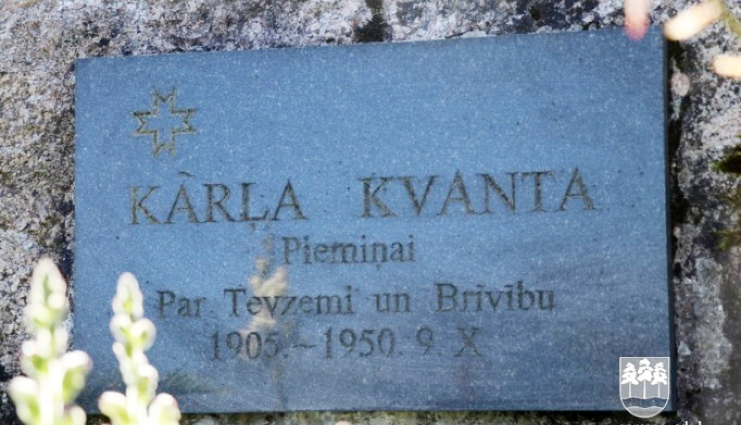 Kārļa Kvanta piemineklis