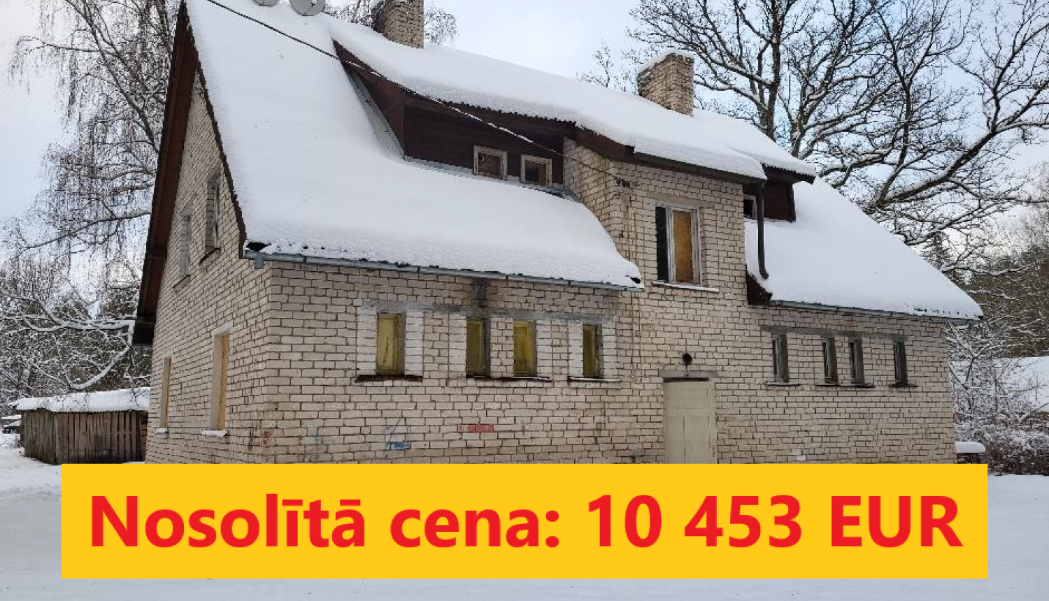 Ķieģeļceplis izsole noslēgusies