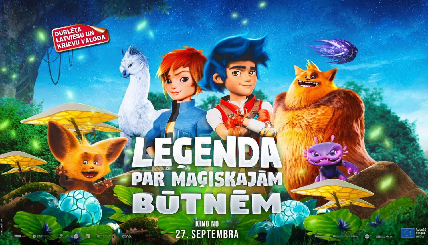  LEĢENDA PAR MAĢISKAJĀM BŪTNĒM PLAKĀTS