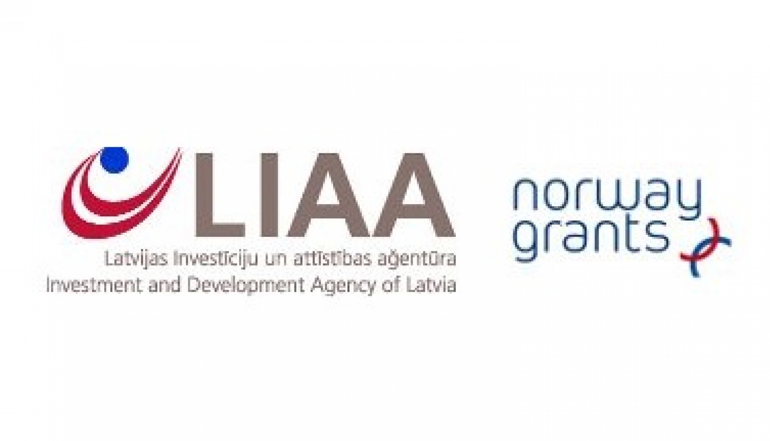 LIAA un Norway Grants logo