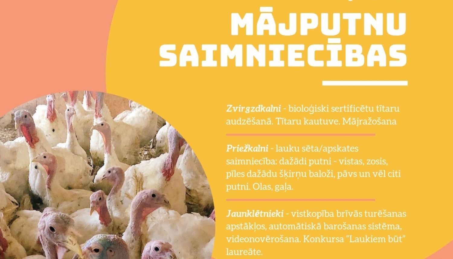 Aicina apmeklēt mājputnu audzēšanas saimniecības Vidzemē