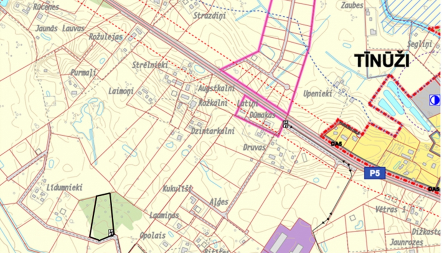 Lokālplānojums “Silalīdumnieki”, Tīnūžu pag, Ogres nov.