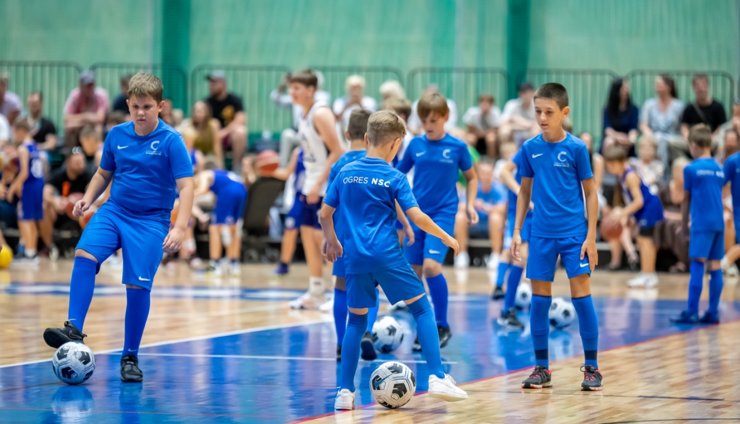 Jaunajā sporta arēnā “Ogre” plašas iespējas sportiskām aktivitātēm