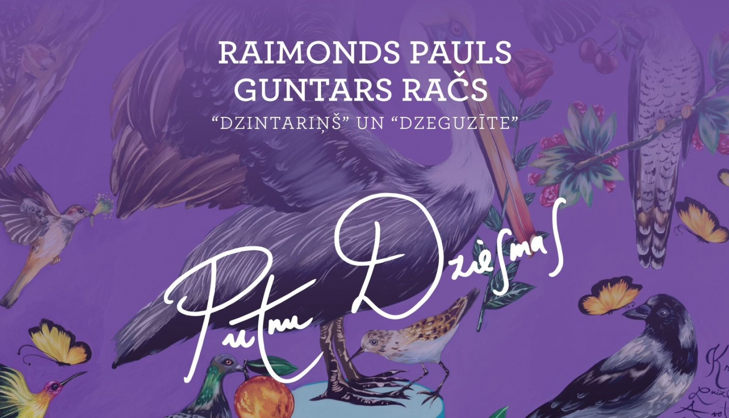 Afiša: Raimonds Pauls, Guntars Račs "Putnu dziesmas"