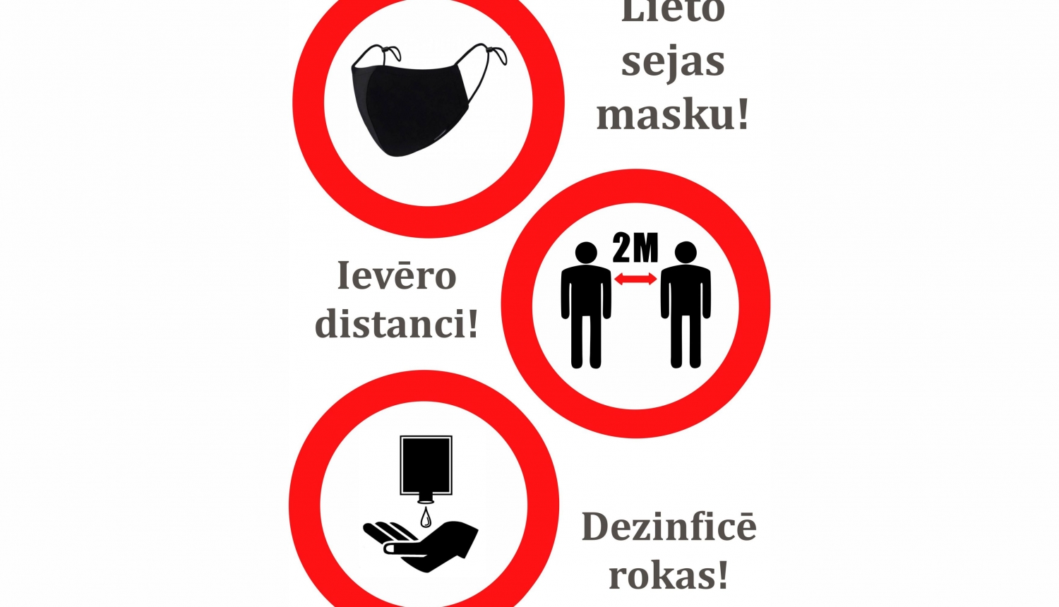 Apmeklējot Ogres novada kultūras centra publiskās zonas nepieciešams lietot sejas masku