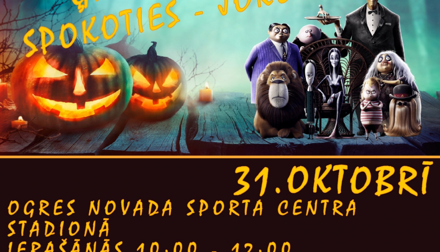 Ģimeņu diena “Spokoties – jokoties” 31. oktobrī