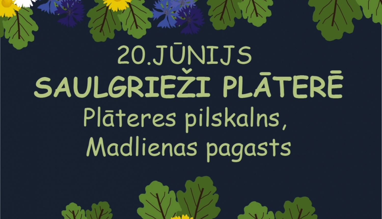 Saulgrieži Plāterē