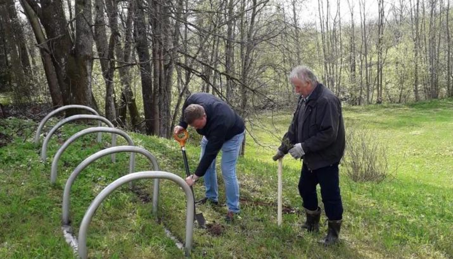 Priedītes iestādītas arī novada pagastos