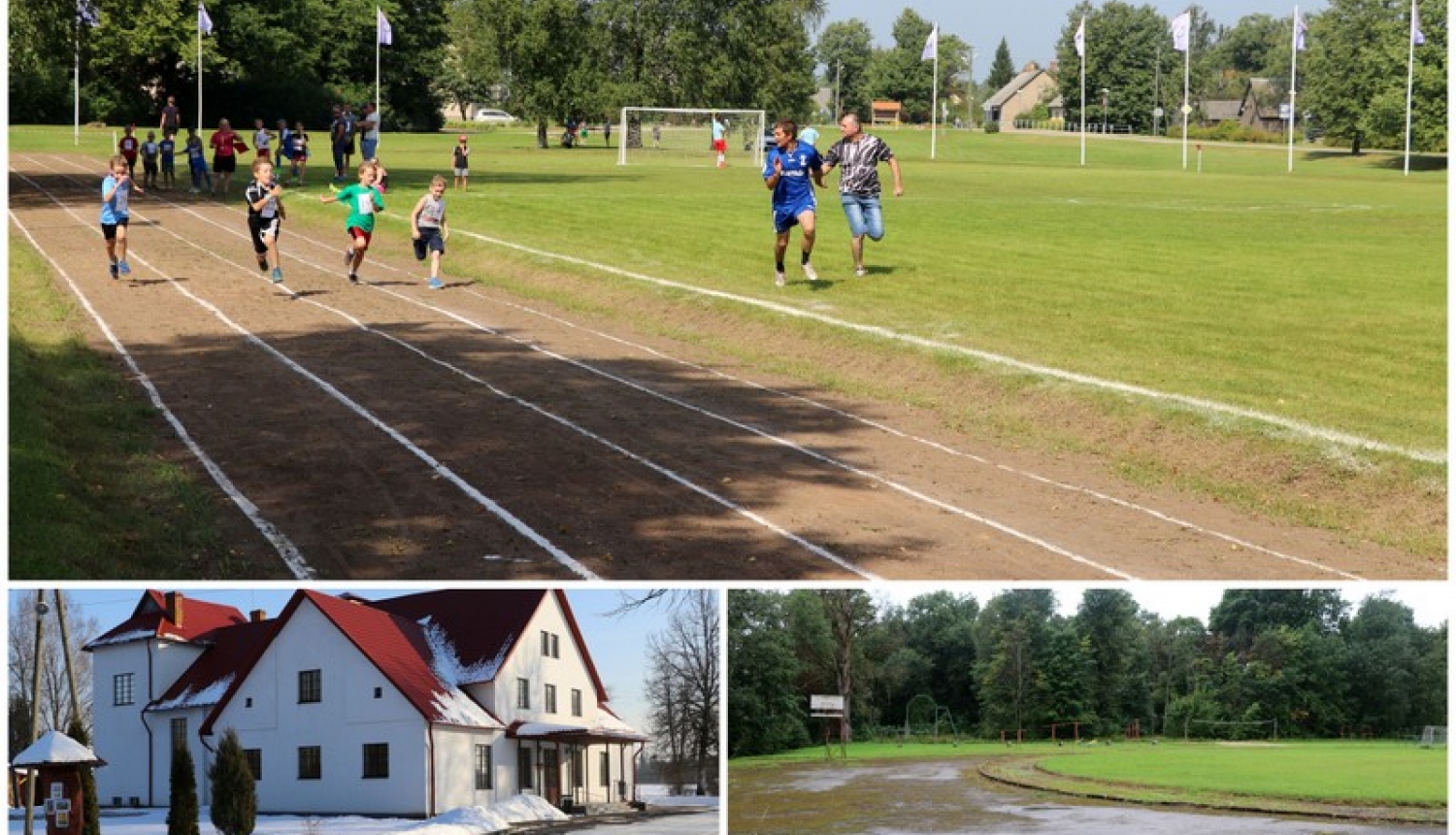 Vēlas sakārtot sporta infrastruktūru Suntažu un Meņģeles pagastā