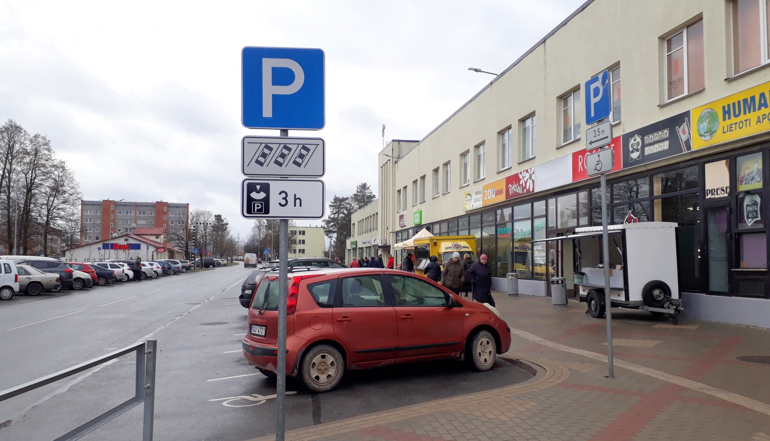 Noteiktas izmaiņas transportlīdzekļu novietošanai