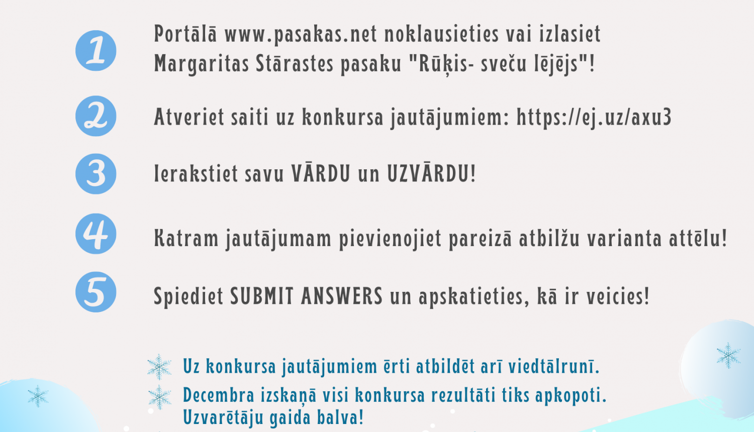 Interaktīvs konkurss “Reiz Ziemassvētkos…”