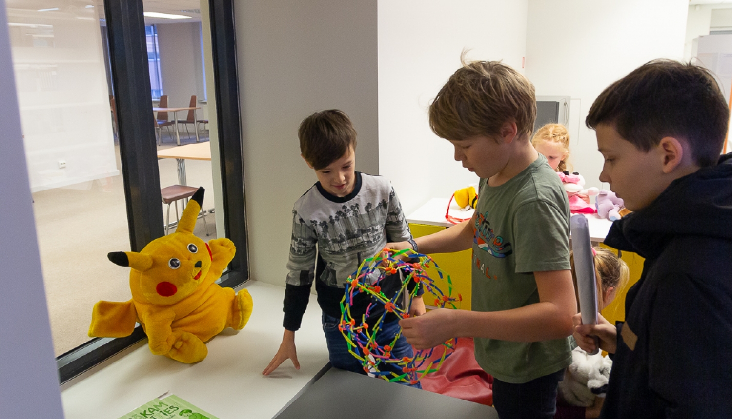 RTU Bērnu un jauniešu universitātes dalībnieki viesojas Rīgas Tehniskajā universitātē!