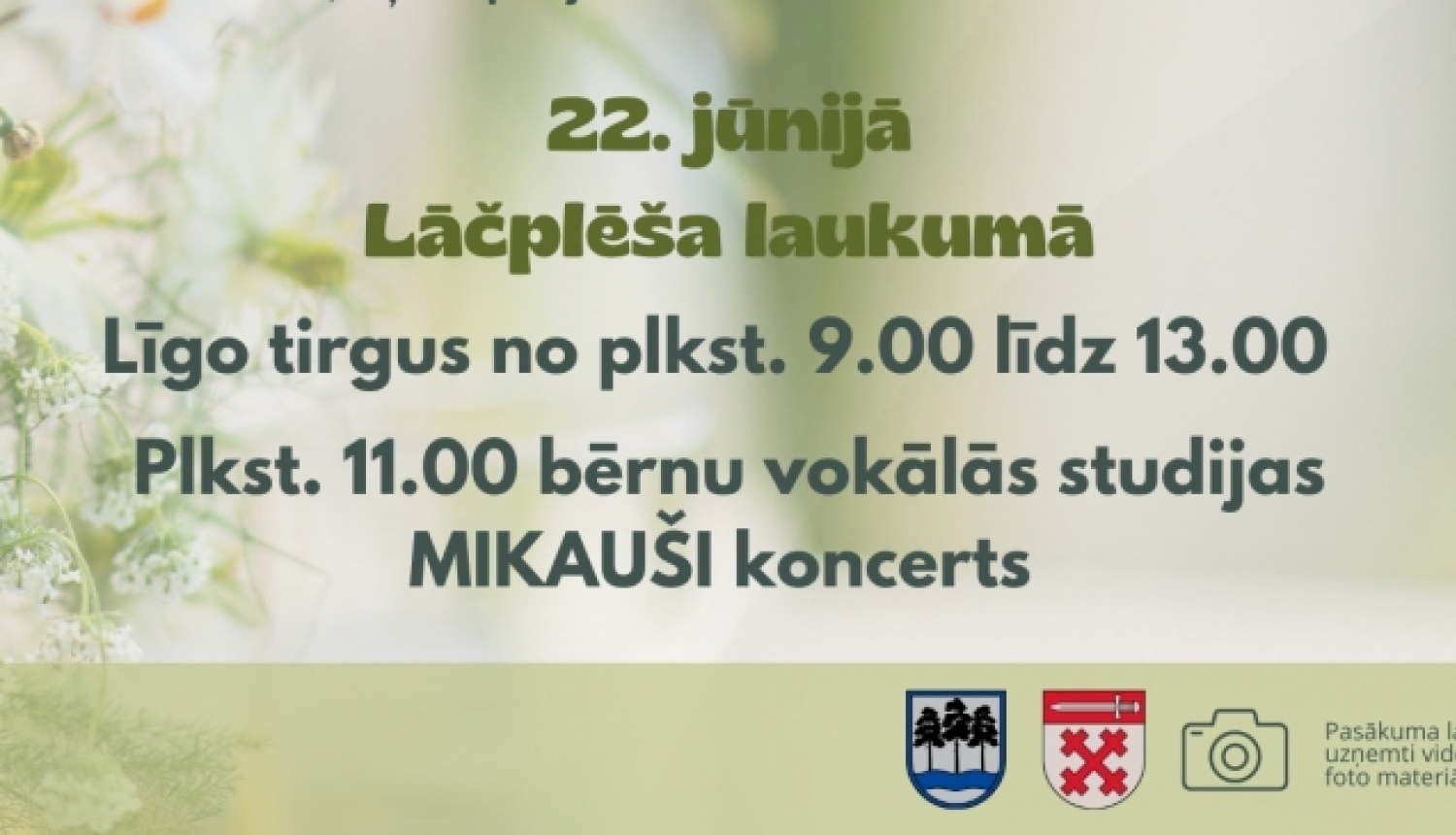 Saulgriežu sagaidīšanas pasākumi Lielvārdē 06.2024.