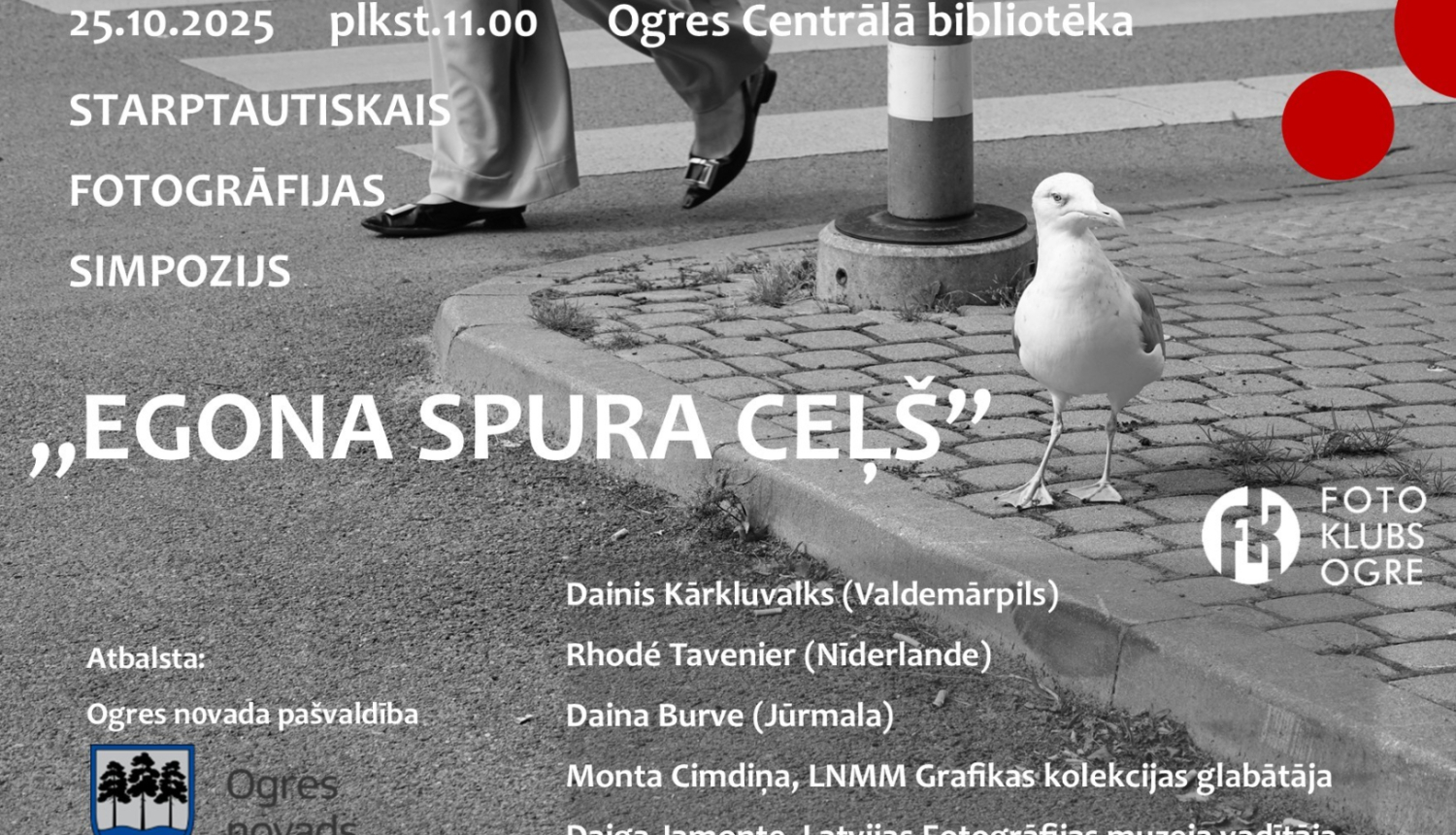 "EGONA SPURA CEĻŠ" - fotogrāfiju simpozija