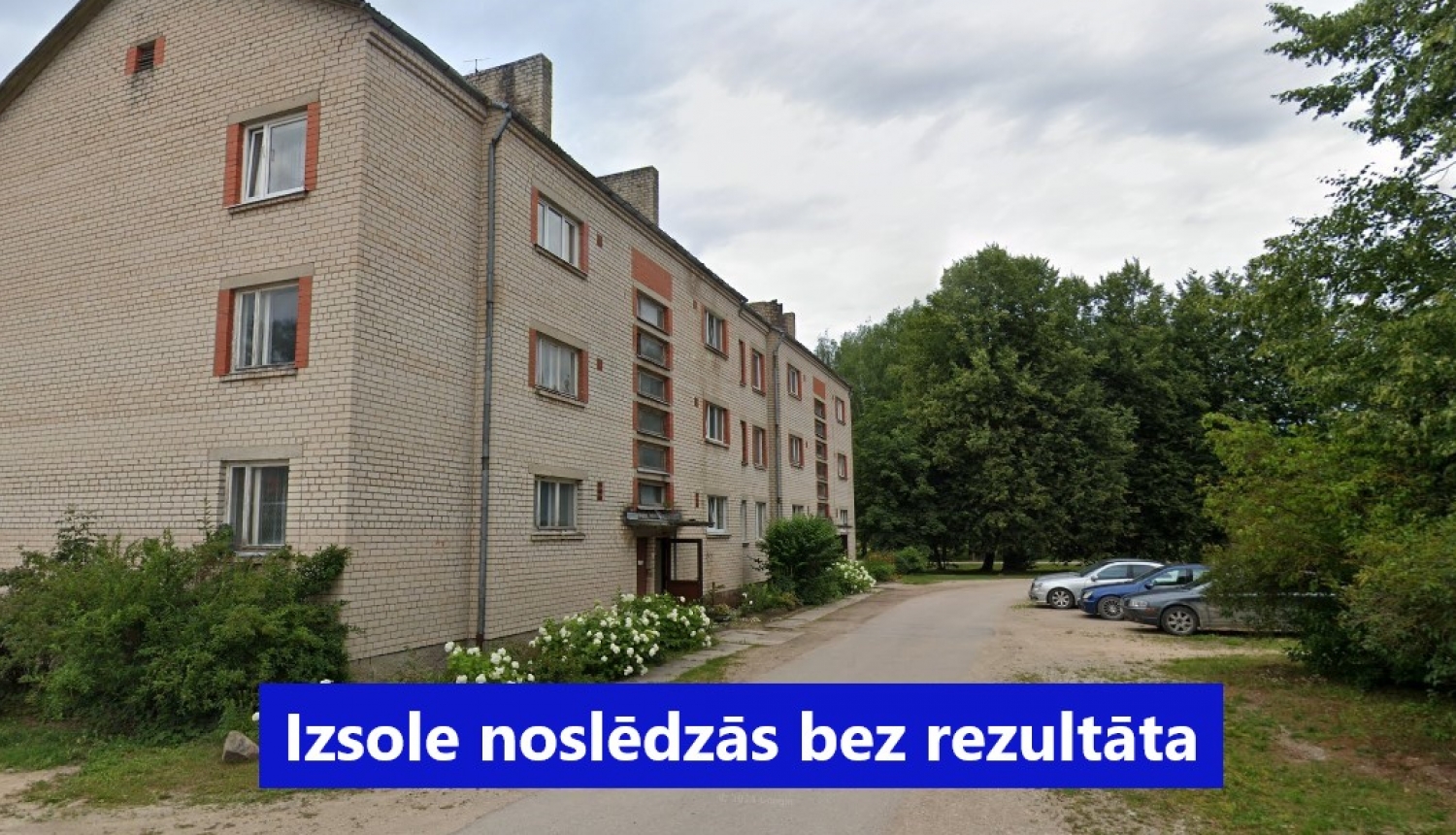 Bez rezultāta noslēgusies izsole Lauberē, skolas ielā 5-16