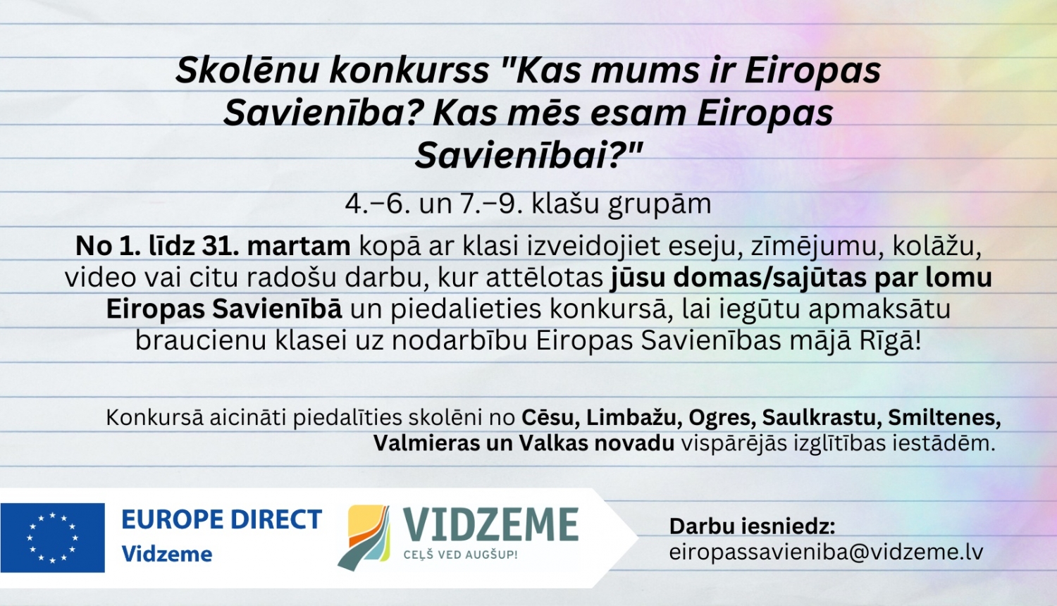 Konkurss kas mums ir ES 03.2023