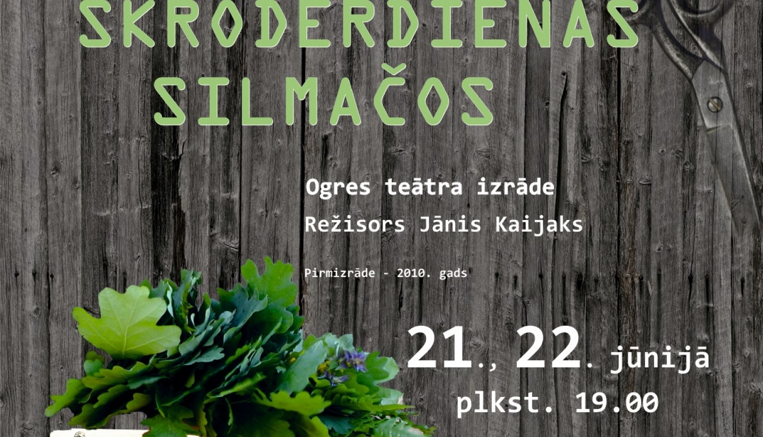 Ogres teātris aicina uz “Skroderdienu Silmačos” brīvdabas izrādēm