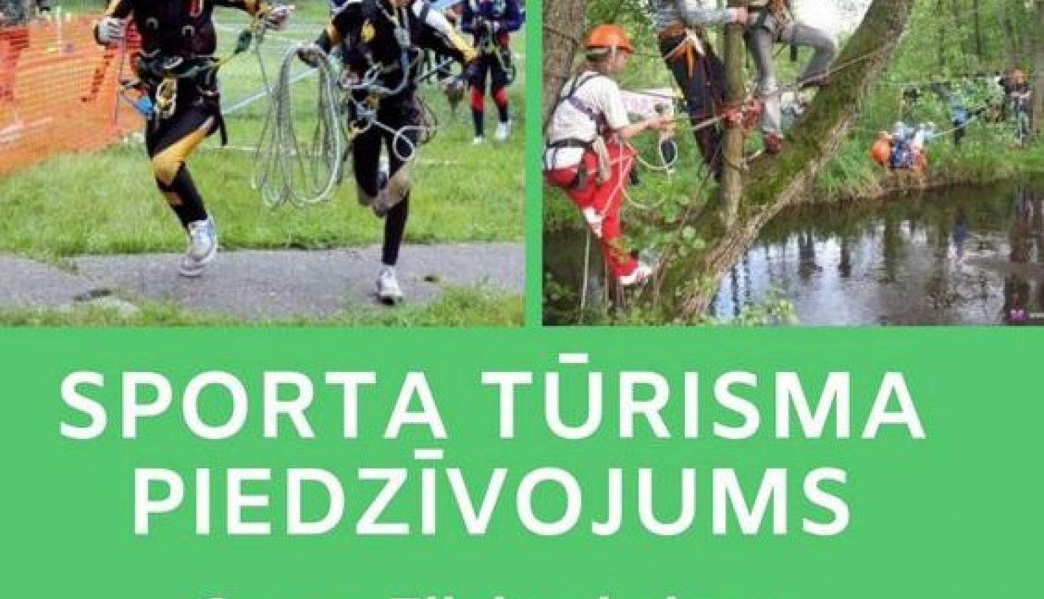 Sporta tūrisma piedzīvojums Ogres Zilajos kalnos