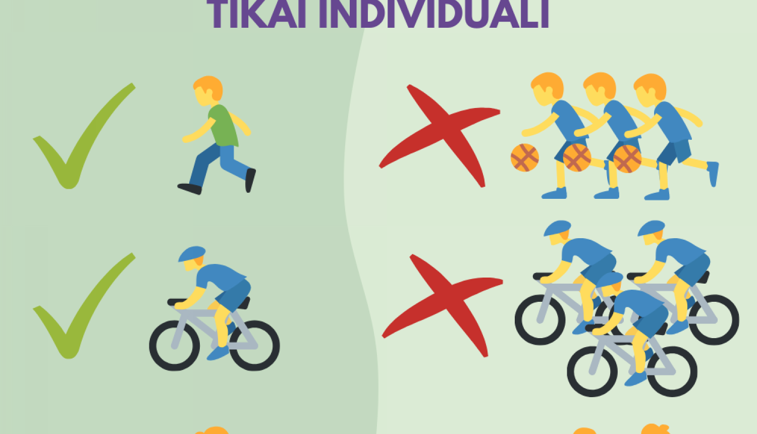 Informācija par fiziskajām aktivitātēm, pulcējoties sporta norišu vietās